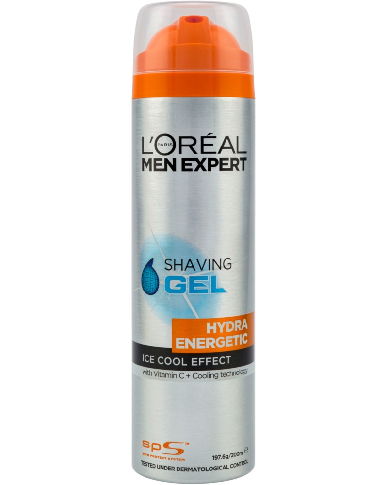 L'Oreal Men Expert Hydra Energetic Shaving Gel -      "Men Expert Hydra Energetic" - 