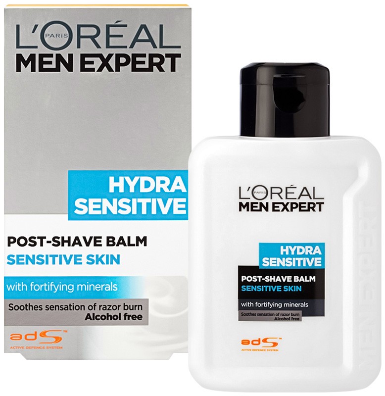 L'Oreal Men Expert Hydra Sensitive Post-Shave Balm - ���������� ������ �� ���� �������� �� ������� "Men Expert" - ������