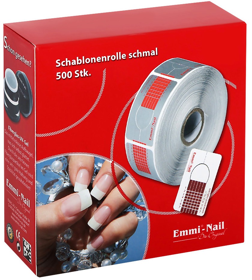 Emmi-Nail Schablonenrolle Schmal -   500          - 