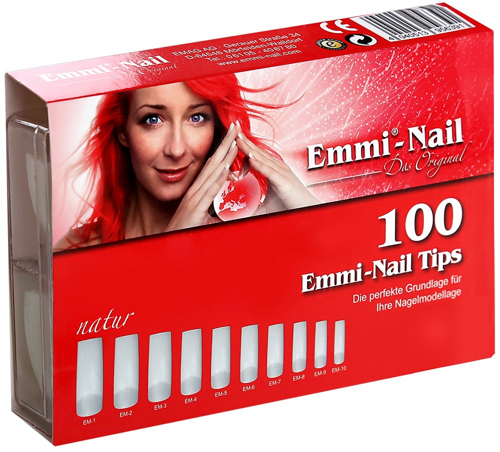 Emmi-Nail Tips -   100        - 
