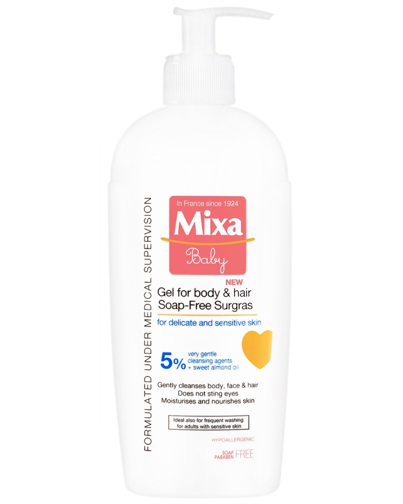 Mixa Baby Gel for Body & Hair -           Mixa Baby -  