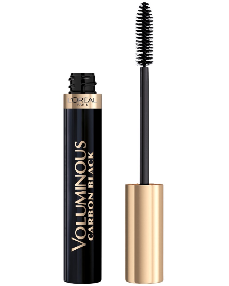 L'Oreal Volumissime X5 Carbon Black L'Oreal Volumissime X5 Carbon Black - Спирала за обемни мигли с наситено черен цвят - спирала