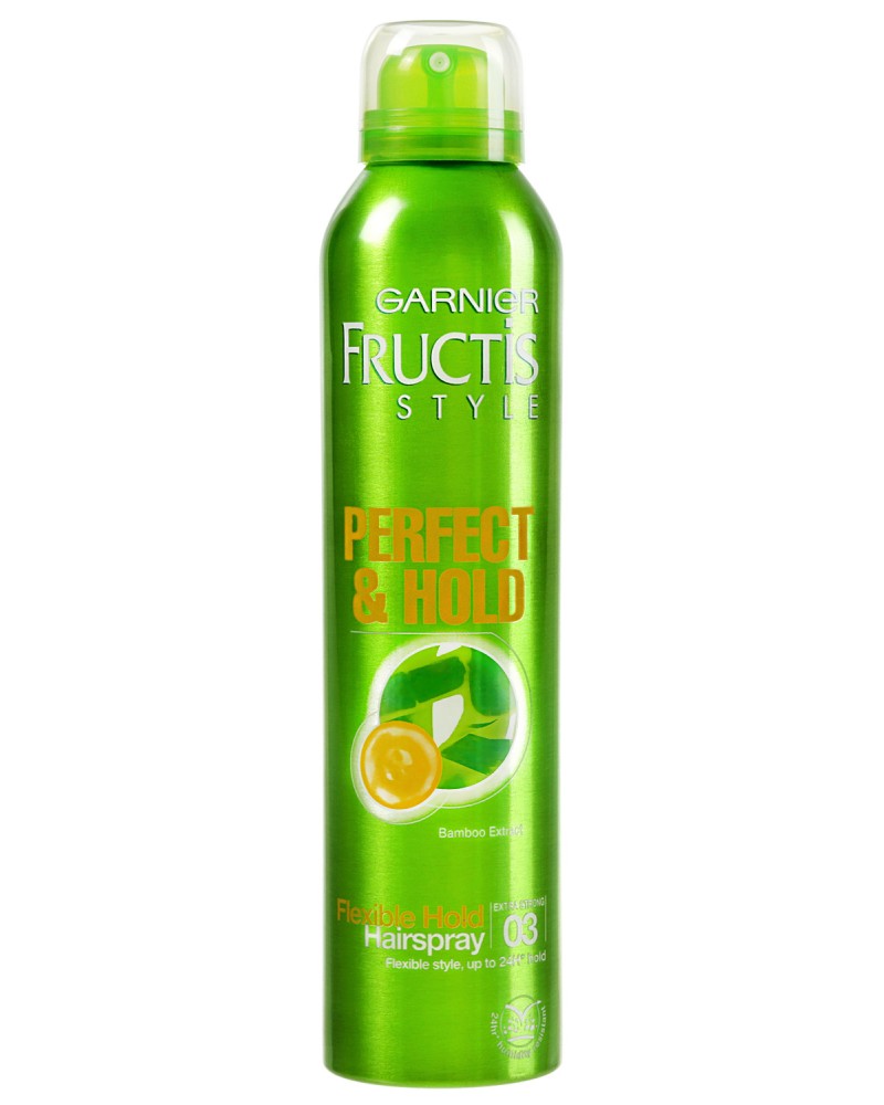 Garnier Fructis Style Perfect & Hold Hairspray - ��� �� ���� �� ����� �������� � �������� �� ������ - ���