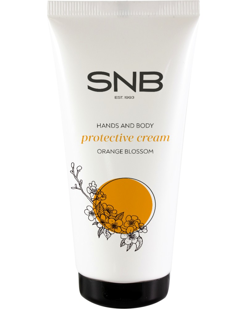 SNB Orange Blossom Hand & Body Protective Cream -            - 