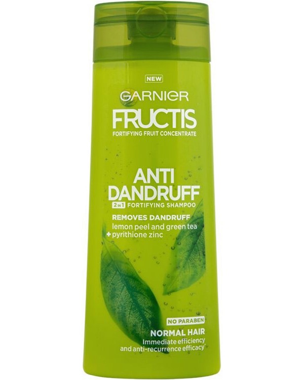 Garnier Fructis Anti-Dandruff 2 in 1 Shampoo -  2  1      - 