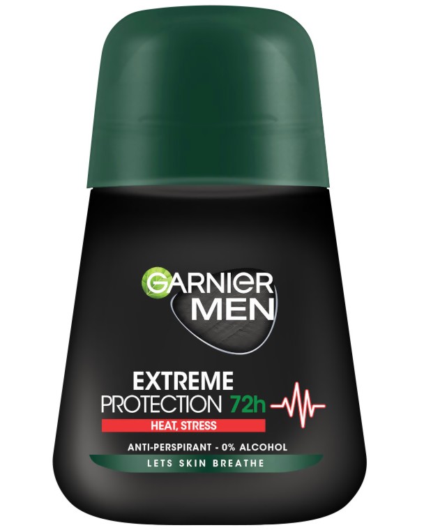 Garnier Men Extreme Protection 72h Anti-Perspirant -      Garnier Deo Mineral - 