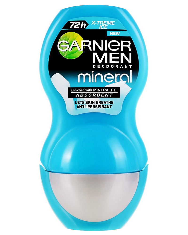 Garnier Men Mineral X-treme Ice -      "Garnier Deo Mineral" - 