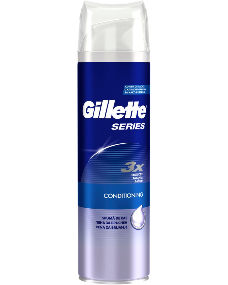 Gillette Series Conditioning Shaving Foam -       Series - 