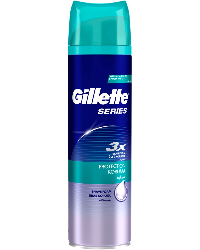 Gillette Series Protection Shaving Foam -          "Series" - 