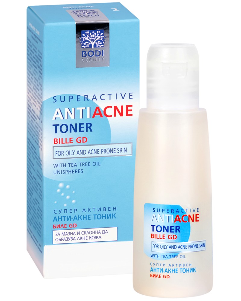 Bodi Beauty Bille-GD Superactive Anti-Аcne Toner - Анти-акне тоник за лице от серията Bile-GD - тоник