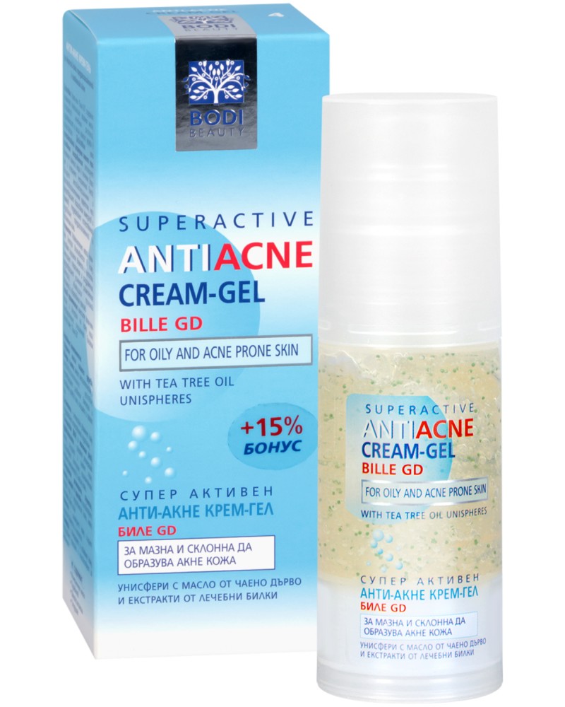 Bodi Beauty Bille-GD Superactive Anti-Acne Cream-Gel - -       Bille-GD - 