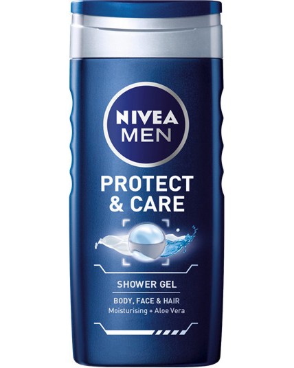 Nivea Men Protect & Care Shower Gel - ��� ��� �� ���� � ���� ���� �� ������� "Protect & Care" - ��� ���