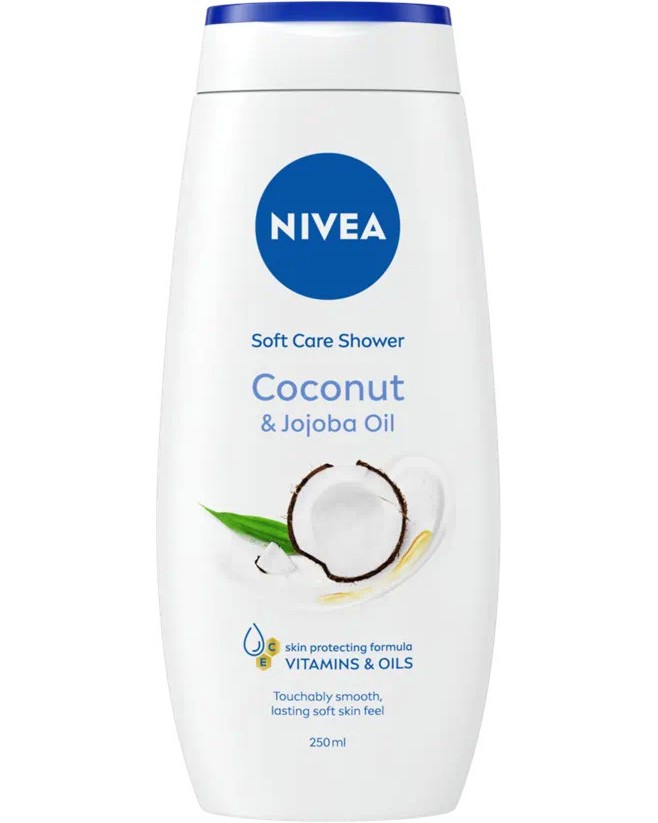 Nivea Coconut & Jojoba Oil Soft Care Shower -           -  