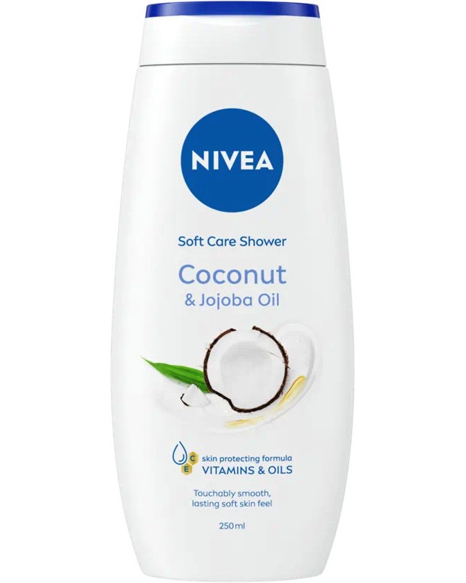 Nivea Coconut & Jojoba Oil Soft Care Shower -           -  
