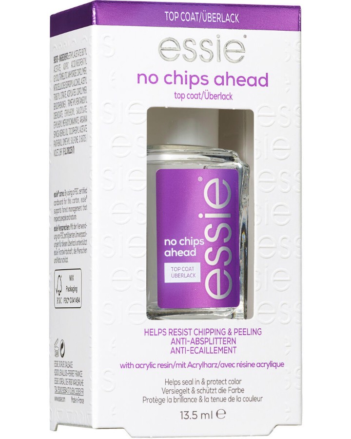 Essie Top Coat - No Chips Ahead - ��� ��� �� ����� - ���