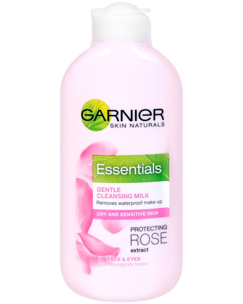 Garnier Essentials Gentle Cleansing Milk Rose Extract -          "Essentials" -  