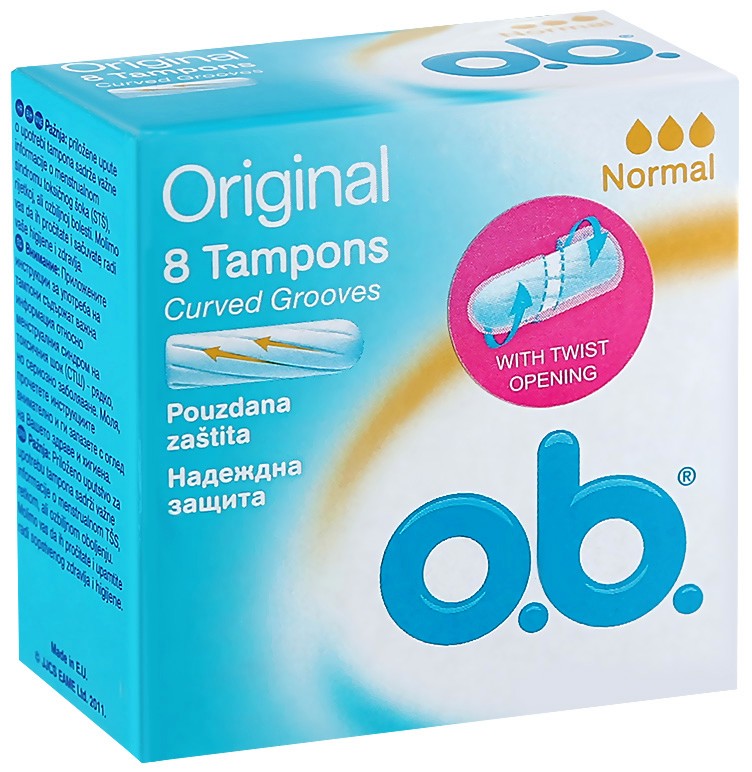 o.b. Original Normal Tampons - 8 ���� ������ ������� - �������