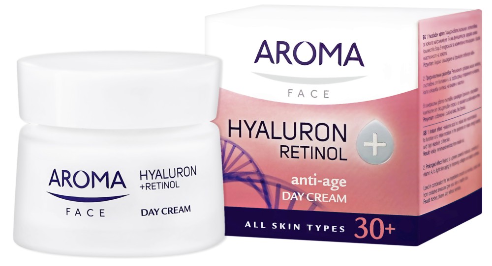 Aroma Anti-age Hyaluron Retinol Day Cream 30+ -         - 
