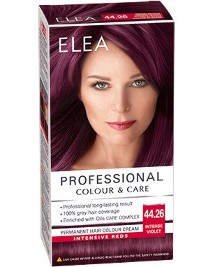 Elea Professional Colour & Care - Трайна крем боя за коса - боя