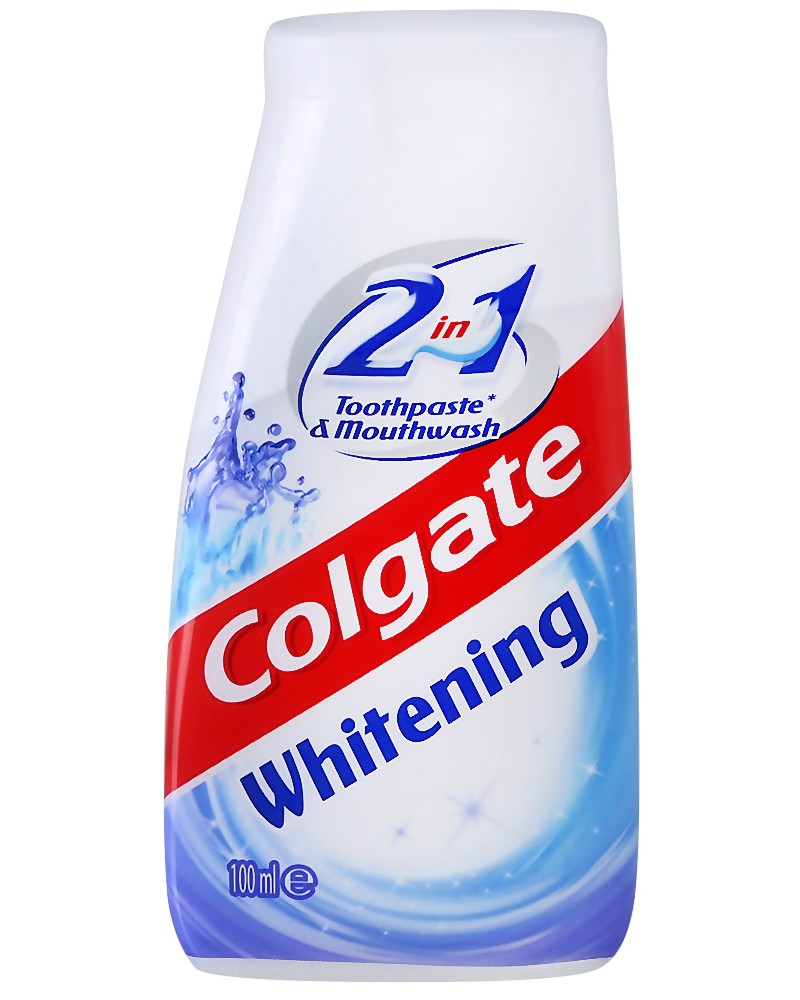 Colgate 2 in 1 Whitening -      -   