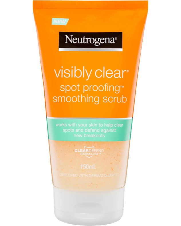 Neutrogena Visibly Clear Smoothing Scrub -     "Visibly Clear" - 