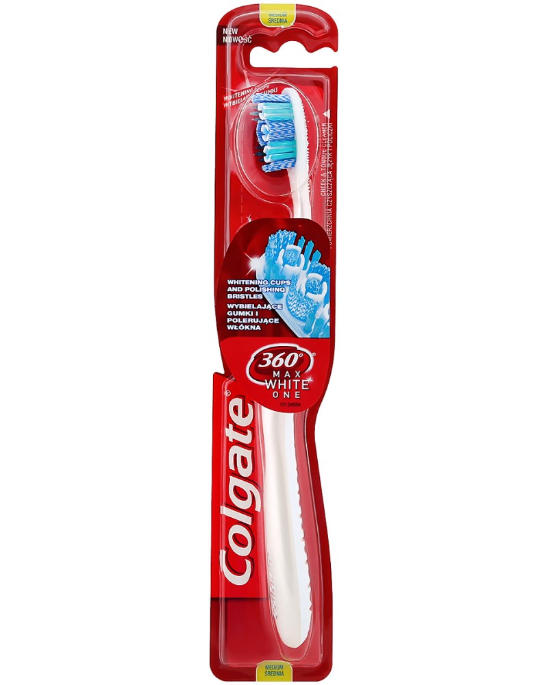 Colgate 360º Max White One Medium -    - 