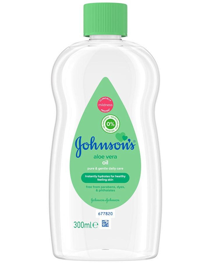 Johnson's Baby Aloe Vera Oil -         - 