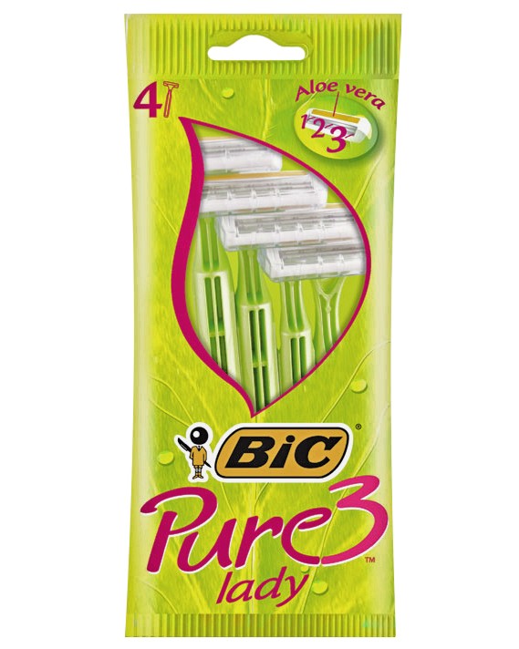 BIC Pure 3 Lady -   4     3  - 