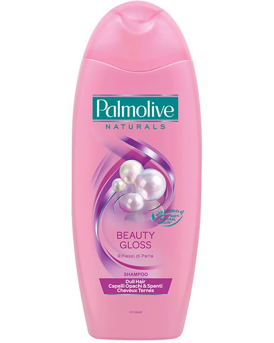 Шампоан за изтощена коса - Beauty Gloss - От серията "Palmolive Naturals" - шампоан