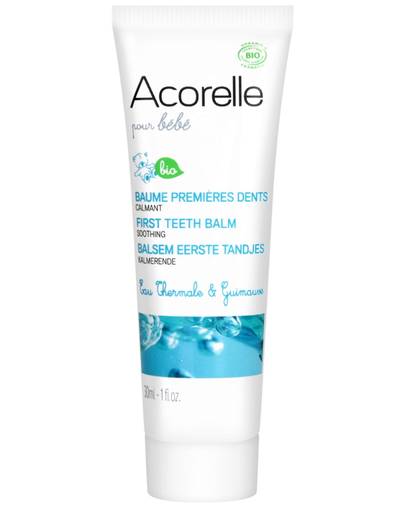 Acorelle Pour Bebe First Teeth Balm -             "Pour Bebe" - 