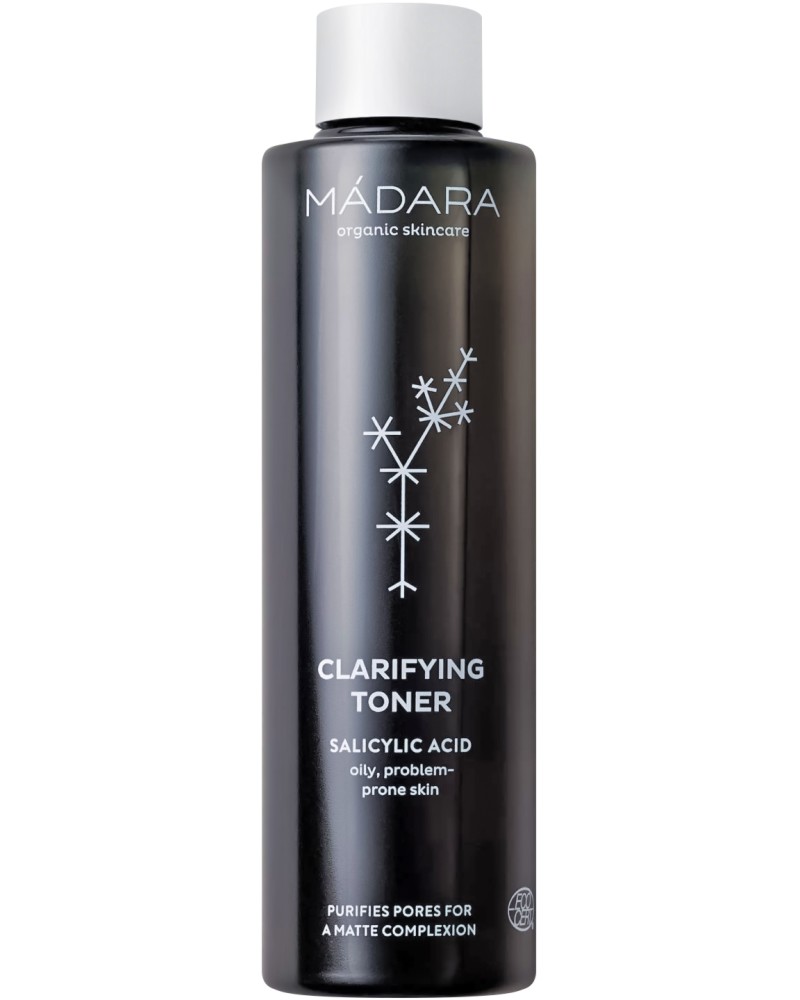 Madara Clarifying Toner Madara Clarifying Toner - Почистващ тоник за лице за мазна и проблемна кожа - тоник