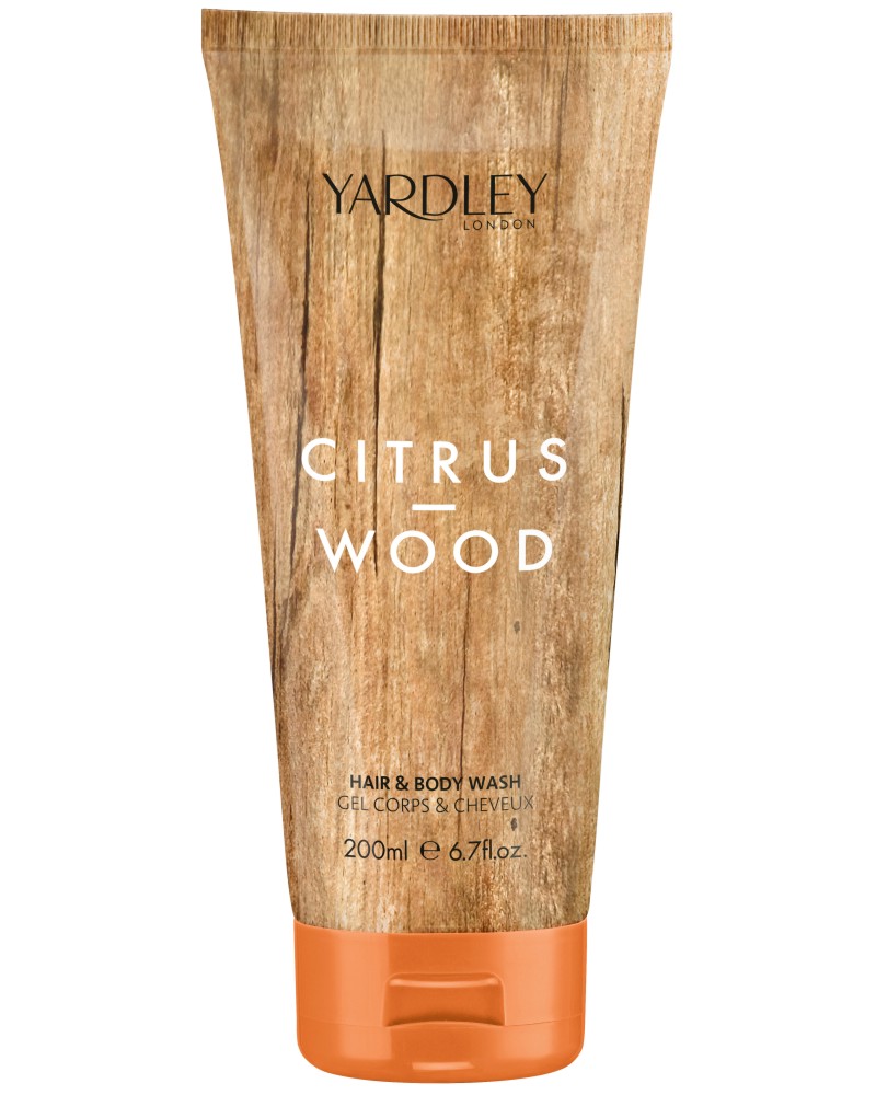 Yardley Citrus and Wood Hair & Body Wash -           "Citrus and Wood" - 