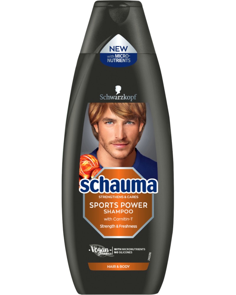 Schauma Sports Power Shampoo Men -      - 