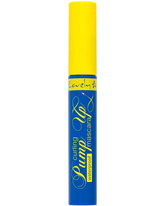 Lovely Pump Up Curling Waterproof Mascara Lovely Pump Up Curling Waterproof Mascara - Водоустойчива спирала за извити мигли от серията Pump Up - спирала