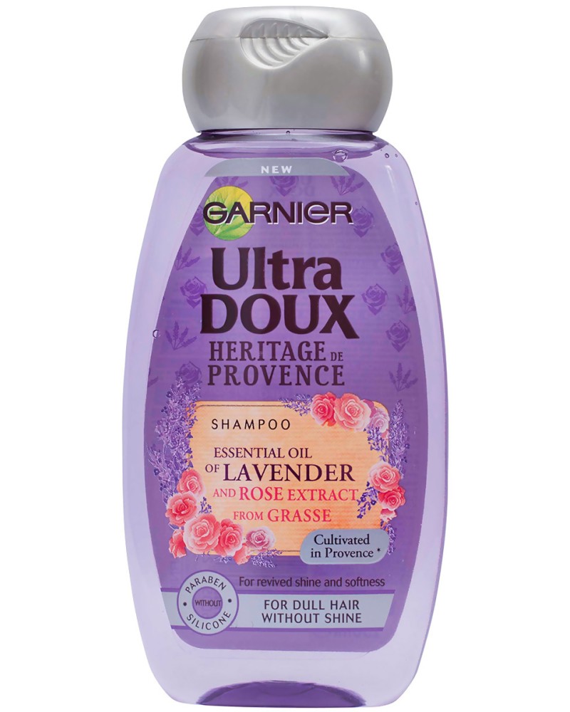 Garnier Ultra Doux Provence Lavender And Rose Shampoo -             250 ÷ 400 ml - 