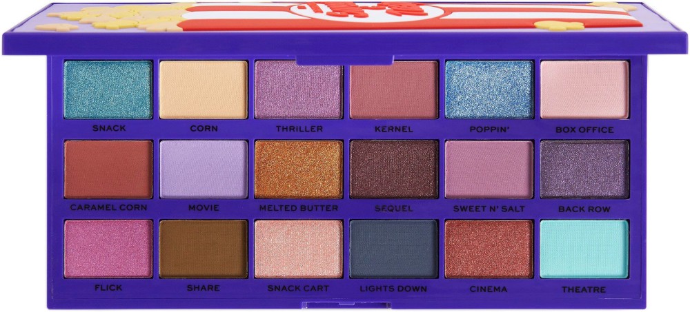 I Heart Revolution Sweet & Tasty Popcorn Palette - ������� � 18 ����� ����� �� ��� - �����