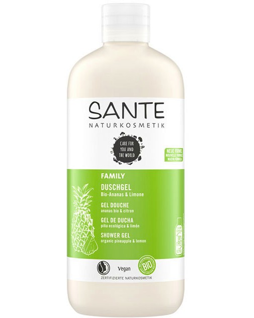 Sante Family Bio Pineapple & Lemon Shower Gel -          Family -  