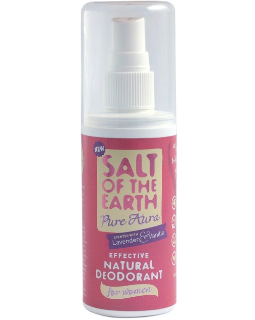 Salt Of The Earth Pure Aura Natural Deodorant -    - 