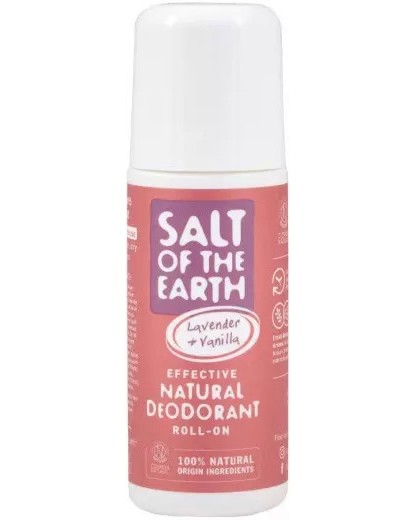 Salt Of The Earth Lavender & Vanilla Natural Deodorant -          - 