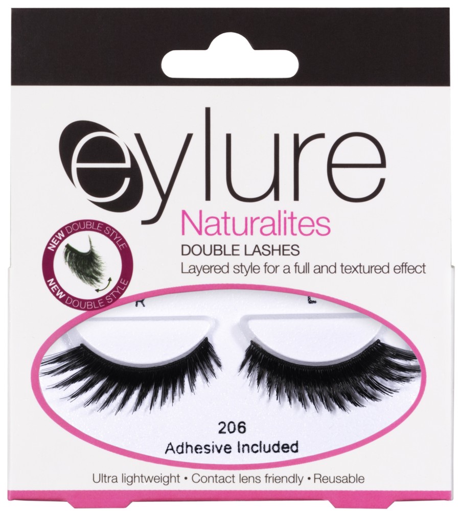 Eylure Naturalities Double Lashes Eylure Naturalities Double Lashes - Мигли от естествен косъм от серията Naturalities Double Lashes - продукт