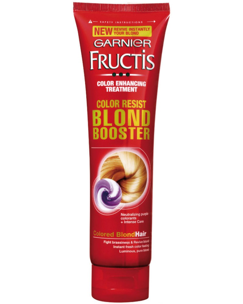 Garnier Fructis Color Resist Blond Booster - балсам - store.bg