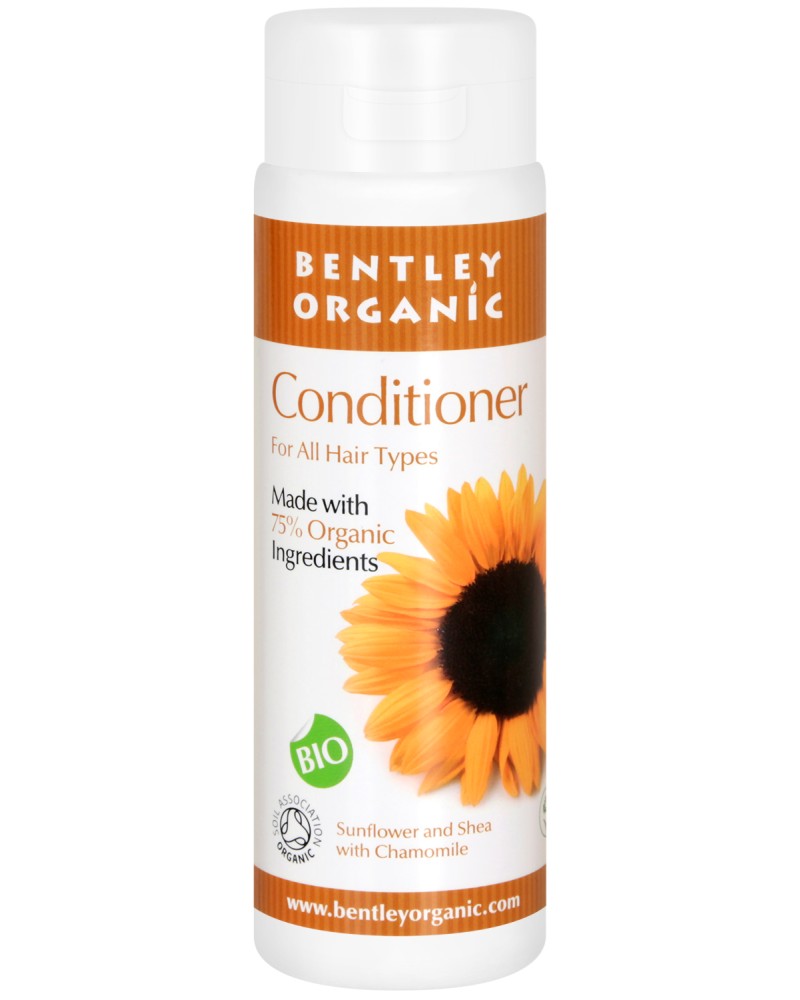 Bentley Organic Conditioner Bentley Organic Conditioner - Балсам за коса с масла от ший и слънчоглед и екстракт от лайка - балсам