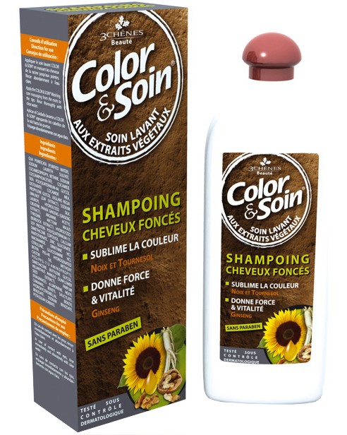 3 Chenes Color & Soin Shampoo Dark Hair -      - 
