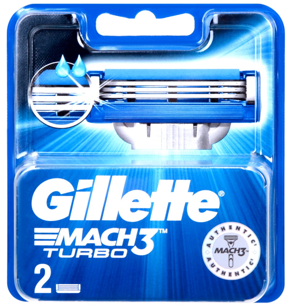 Gillette Mach 3 Turbo -      2 ÷ 8    "Mach 3" - 