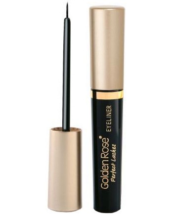 Golden Rose Perfect Lashes Eyeliner Golden Rose Perfect Lashes Eyeliner - Очна линия с мека четка - очна линия