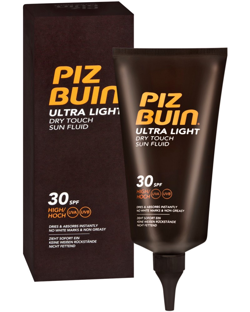 Piz Buin Ultra Light Dry Touch Sun Fluid -   - 