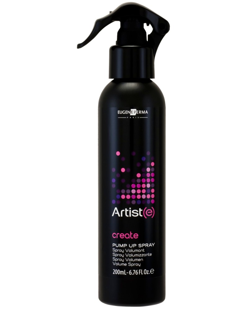 Eugene Perma Artiste Create Pump Up Spray - Спрей за обем в корените за фина коса от серията Artiste Create - продукт