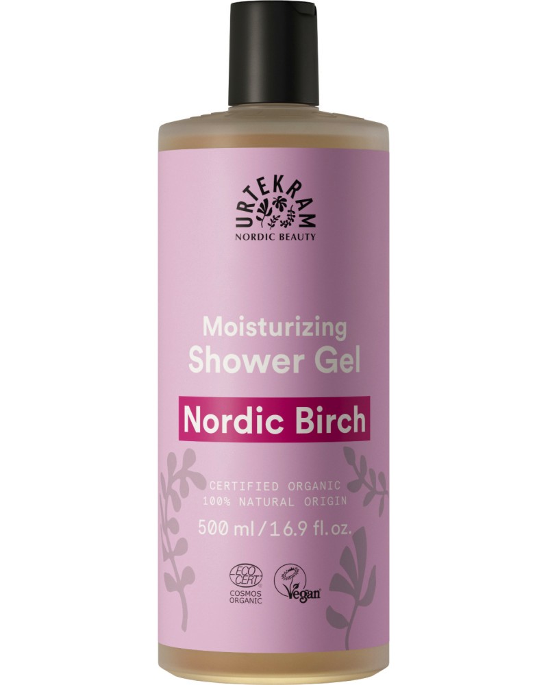 Urtekram Nordic Birch Moisturizing Shower Gel -         "Nordic Birch" -  