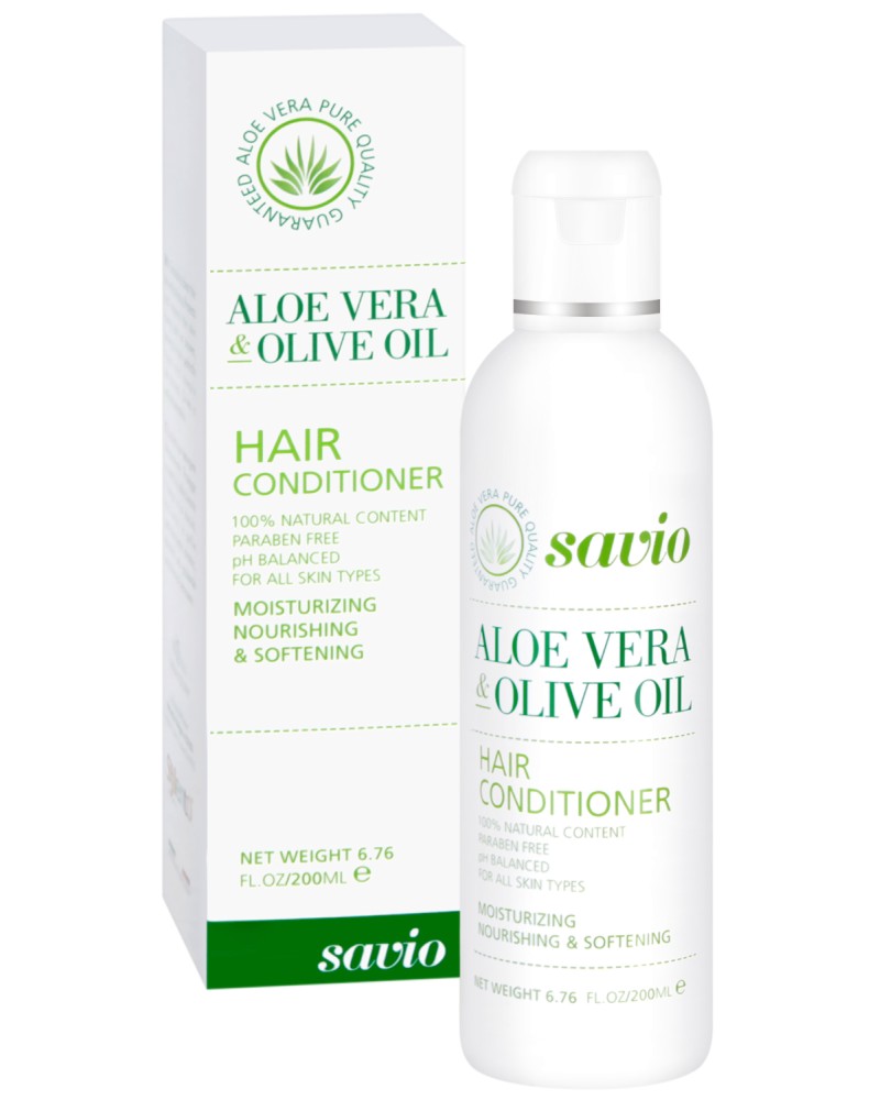 Savio Aloe Vera & Olive Oil Hair Conditioner -             - 