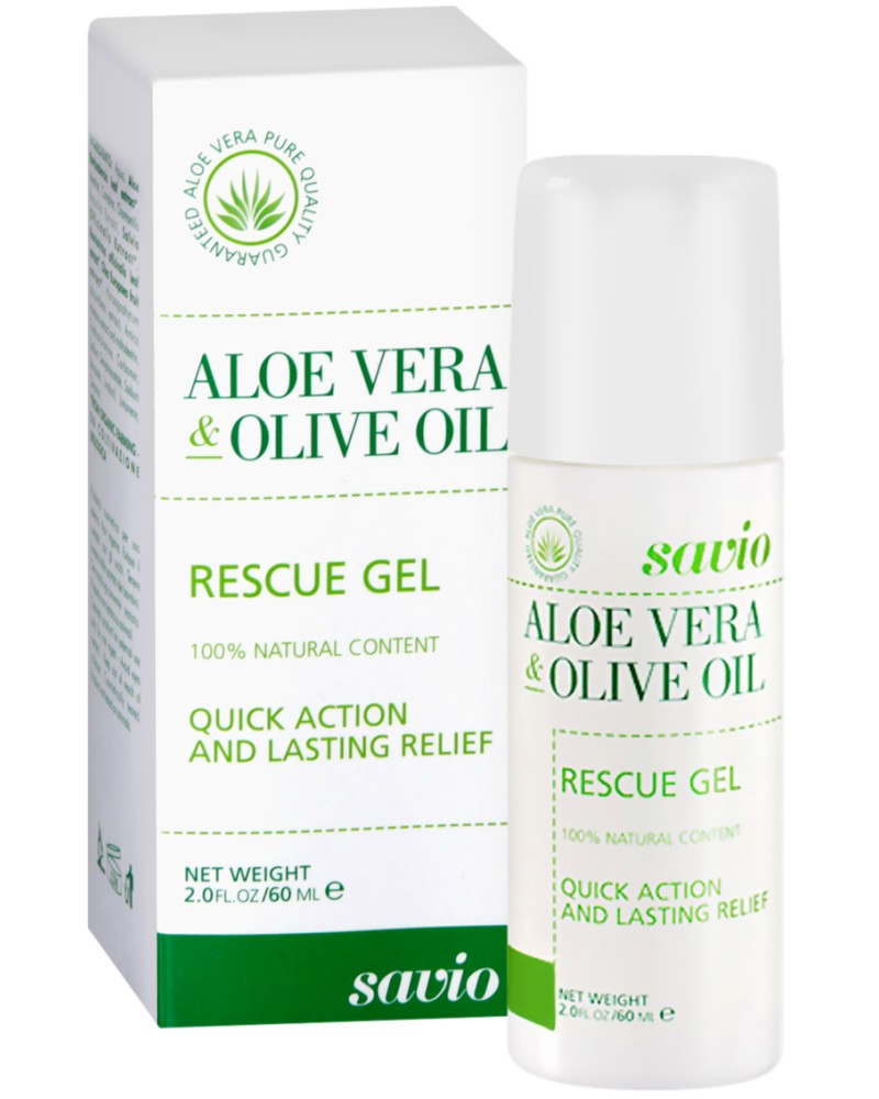 Savio Aloe Vera & Olive Oil Rescue Gel -          - 